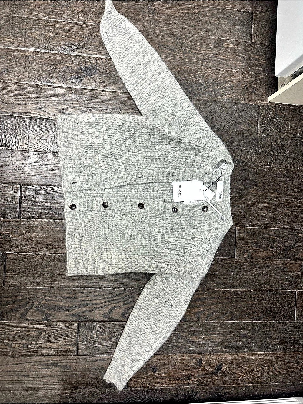 Selected Femme Cardigan Gray